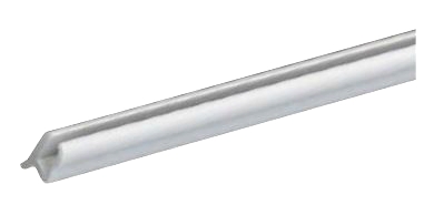 In-Design Ukončovací profil pro příborníky UNI bílý