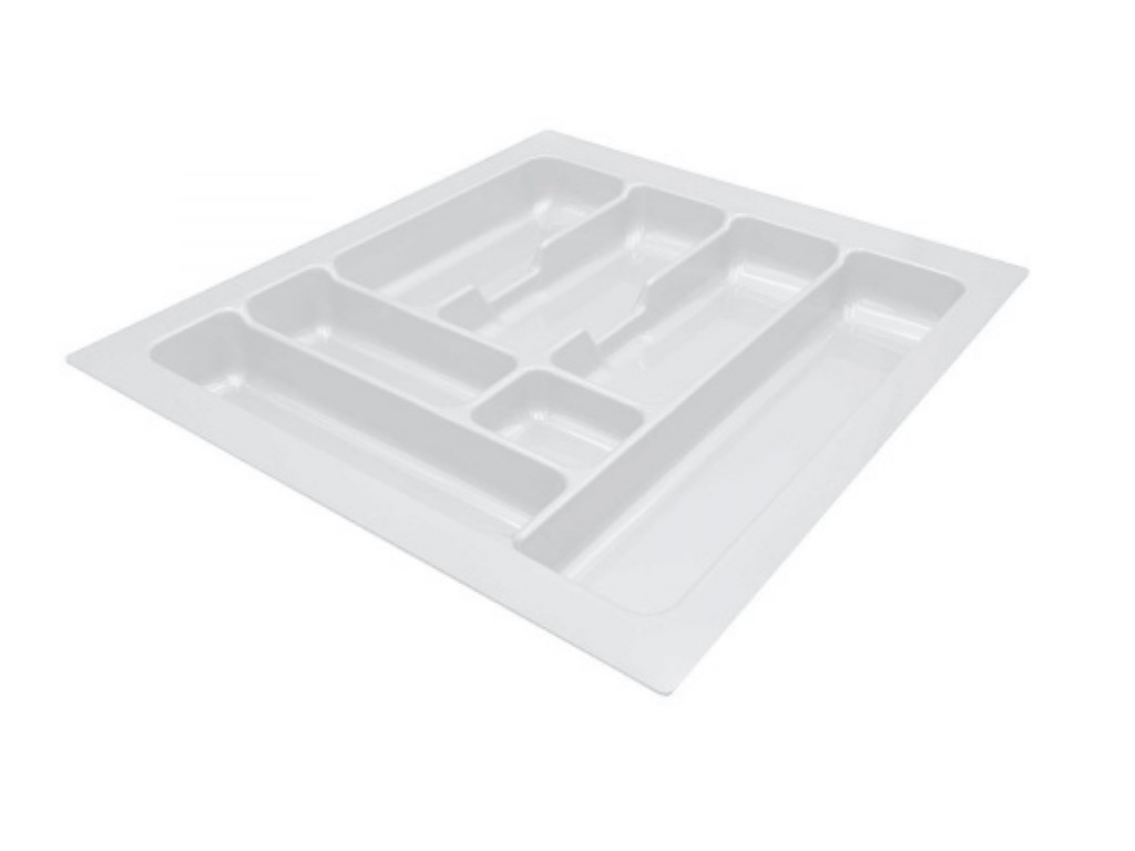 In-Design Příborník UNI 490 mm bílý - různé šířky Šířka příborníku (mm): 408 - 435