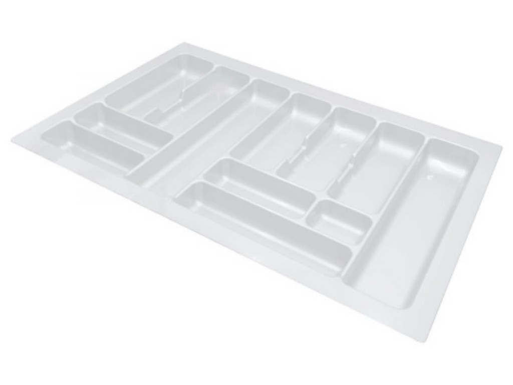 In-Design Příborník UNI 490 mm bílý - různé šířky Šířka příborníku (mm): 708 - 735