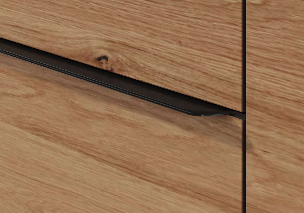 Levně In-Design Nábytková úchytka Ula-Z černá matná Rozměr úchytky (mm): 596