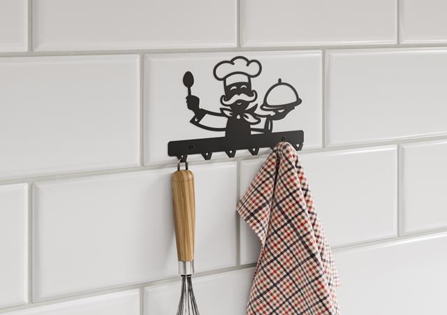 Levně In-Design Věšák Cooker černý