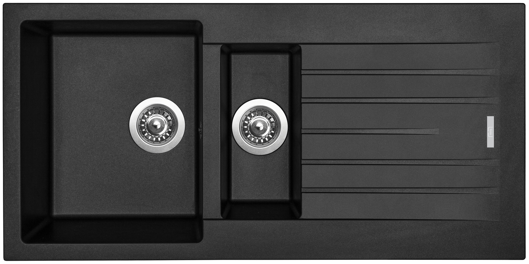 Levně Sinks PERFECTO 1000.1 Pureblack
