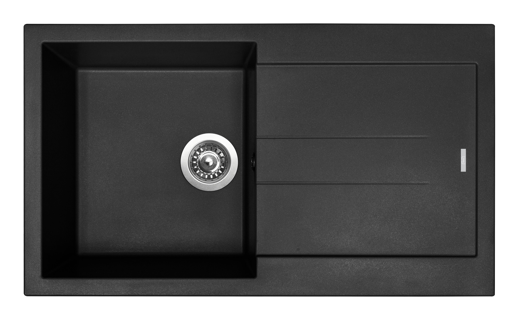 Levně Sinks AMANDA 860 NANO Nanoblack