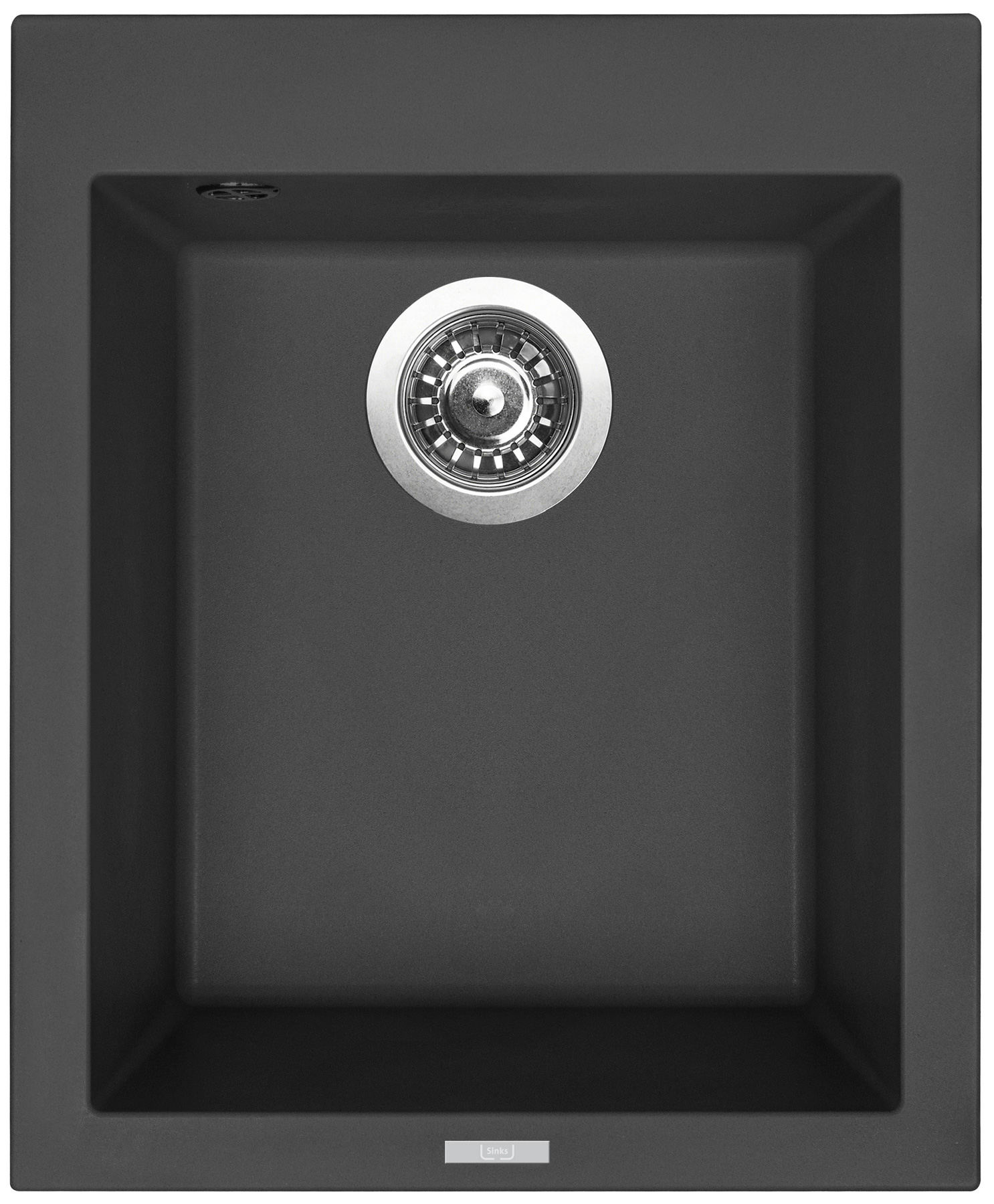 Levně Sinks CUBE 410 NANO Nanoblack