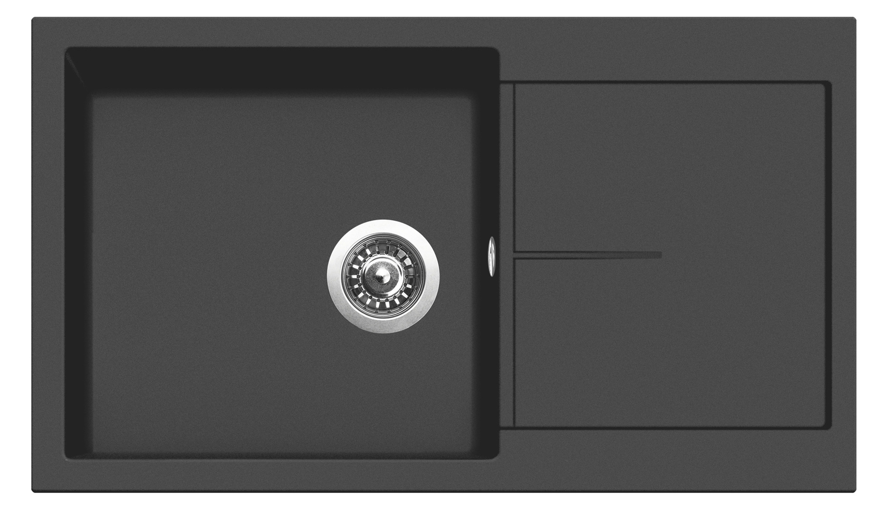 Levně Sinks INFINITY 860 Pureblack