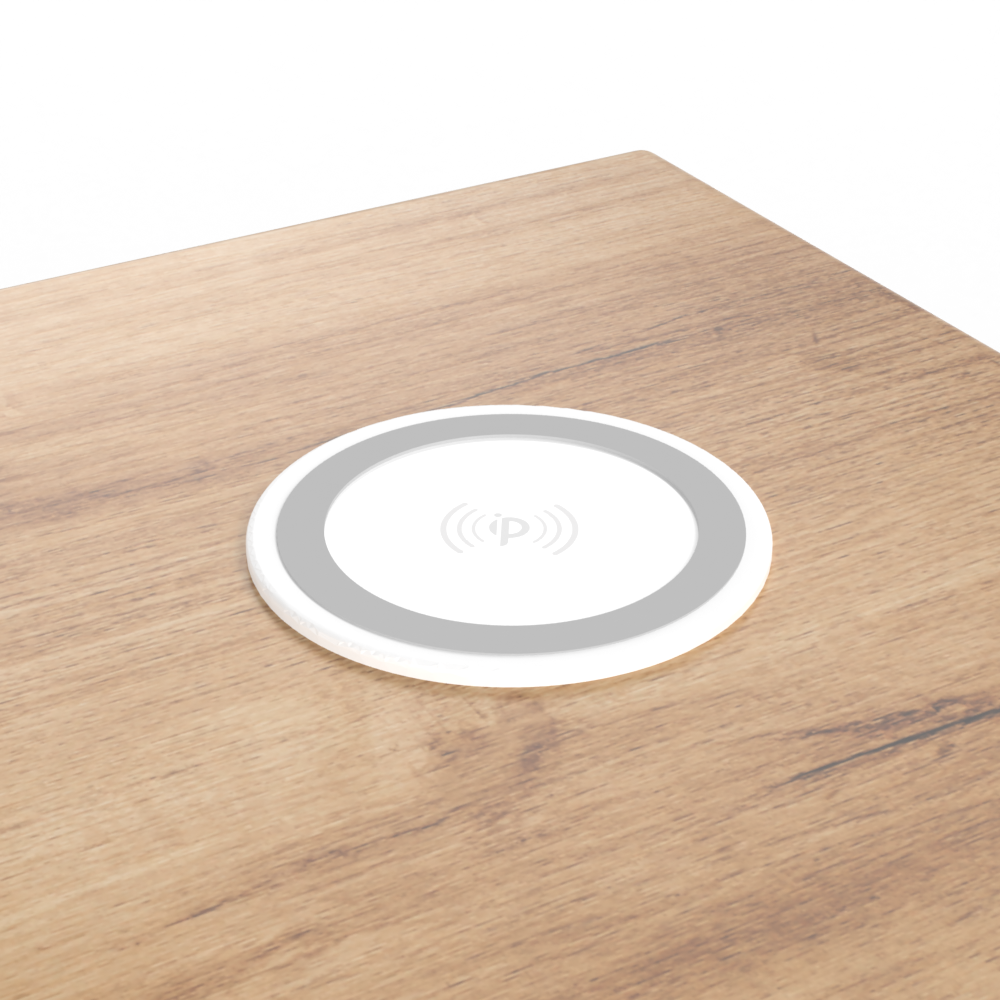 Levně In-Design Bezdrátová nabíječka POINT 10W bílá