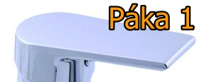 Levně Český výrobce Kuchyňská vodovodní baterie IDAHO-02 chrom lesk Typ páky: Páka C01