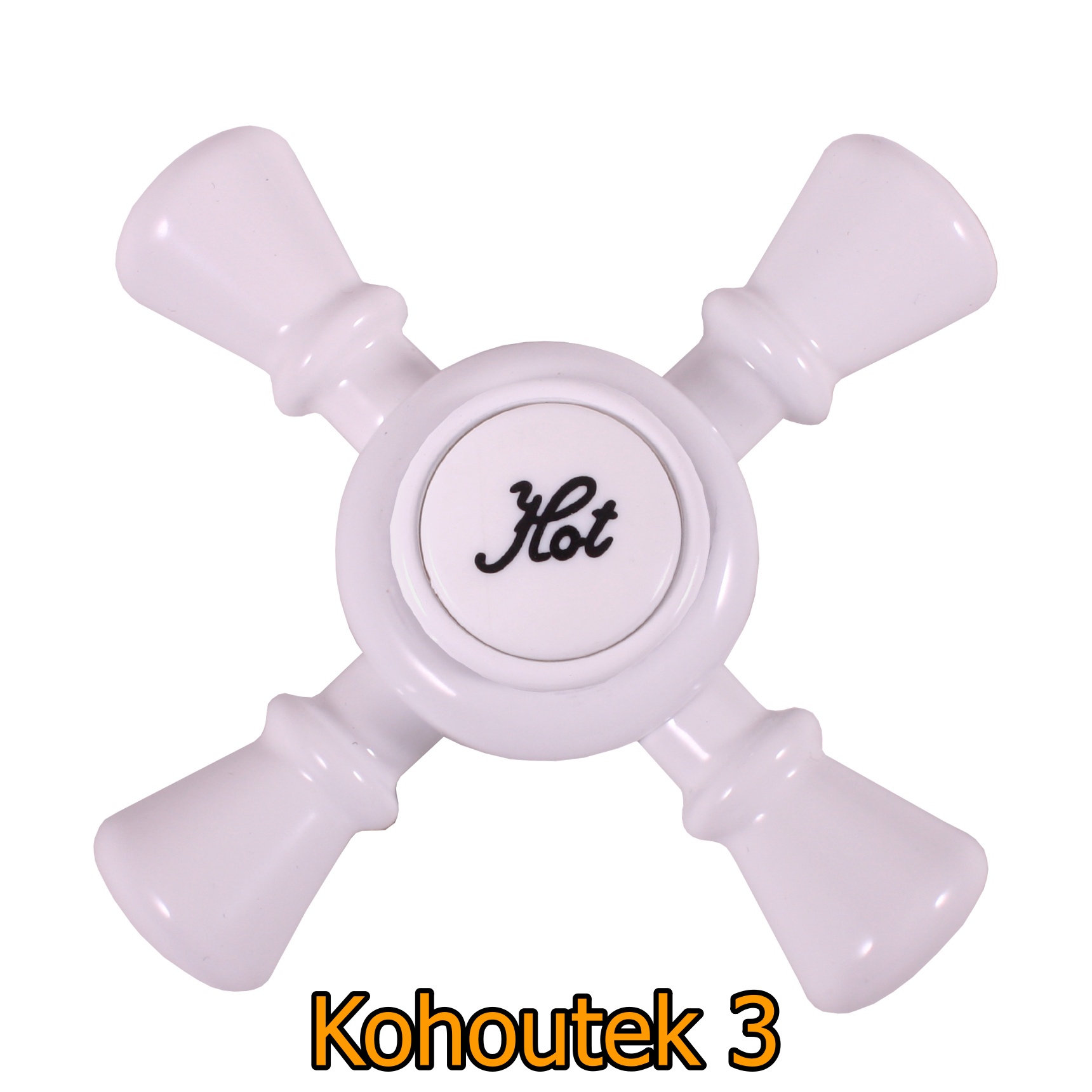 Český výrobce Kuchyňská vodovodní baterie RUSTIK-04 bílá Typ kohoutku: Kohoutek III