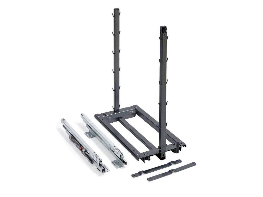 Levně KESSEBÖHMER Rám DISPENSA junior III - antracit Šířka korpusu: 300-450 mm
