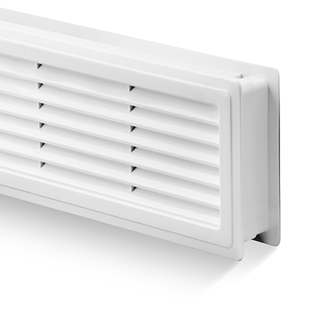 Levně AC-T SERVIS Větrací mřížka plastová 455x135 Barva: bílá
