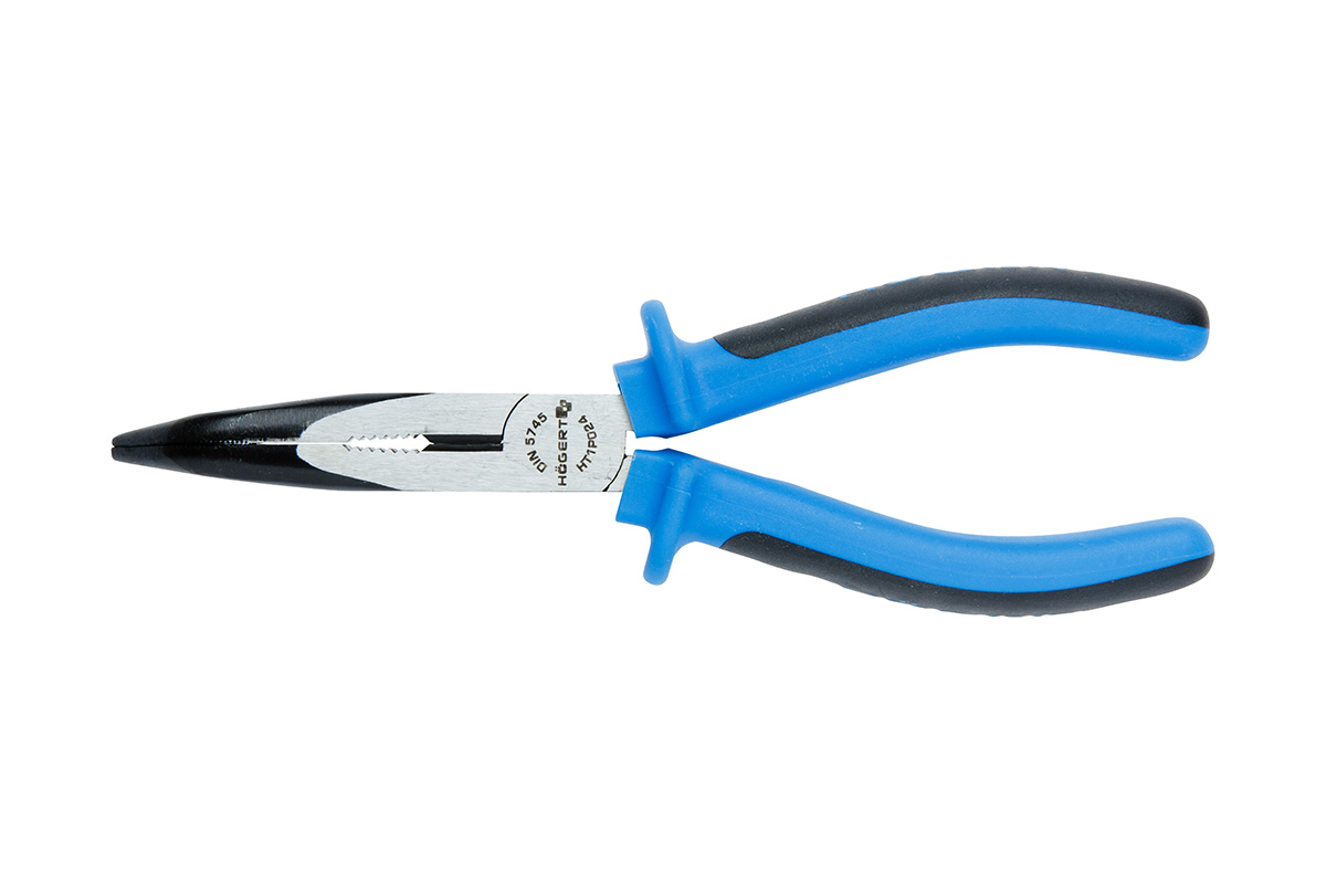 Kleště prodloužené ohnuté HOGERT Délka kleští (mm): 160