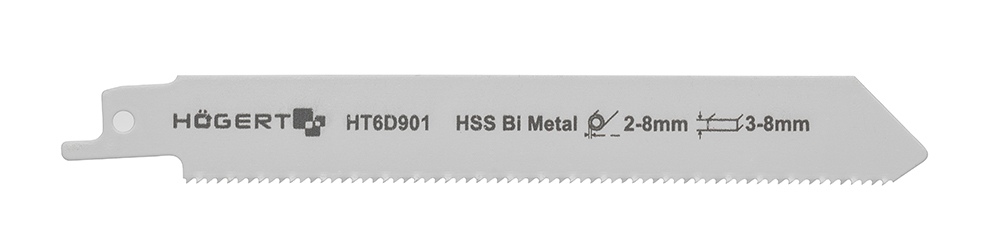 Pístový pilový list 150 mm, kov/nerezová ocel HOGERT HT6D901
