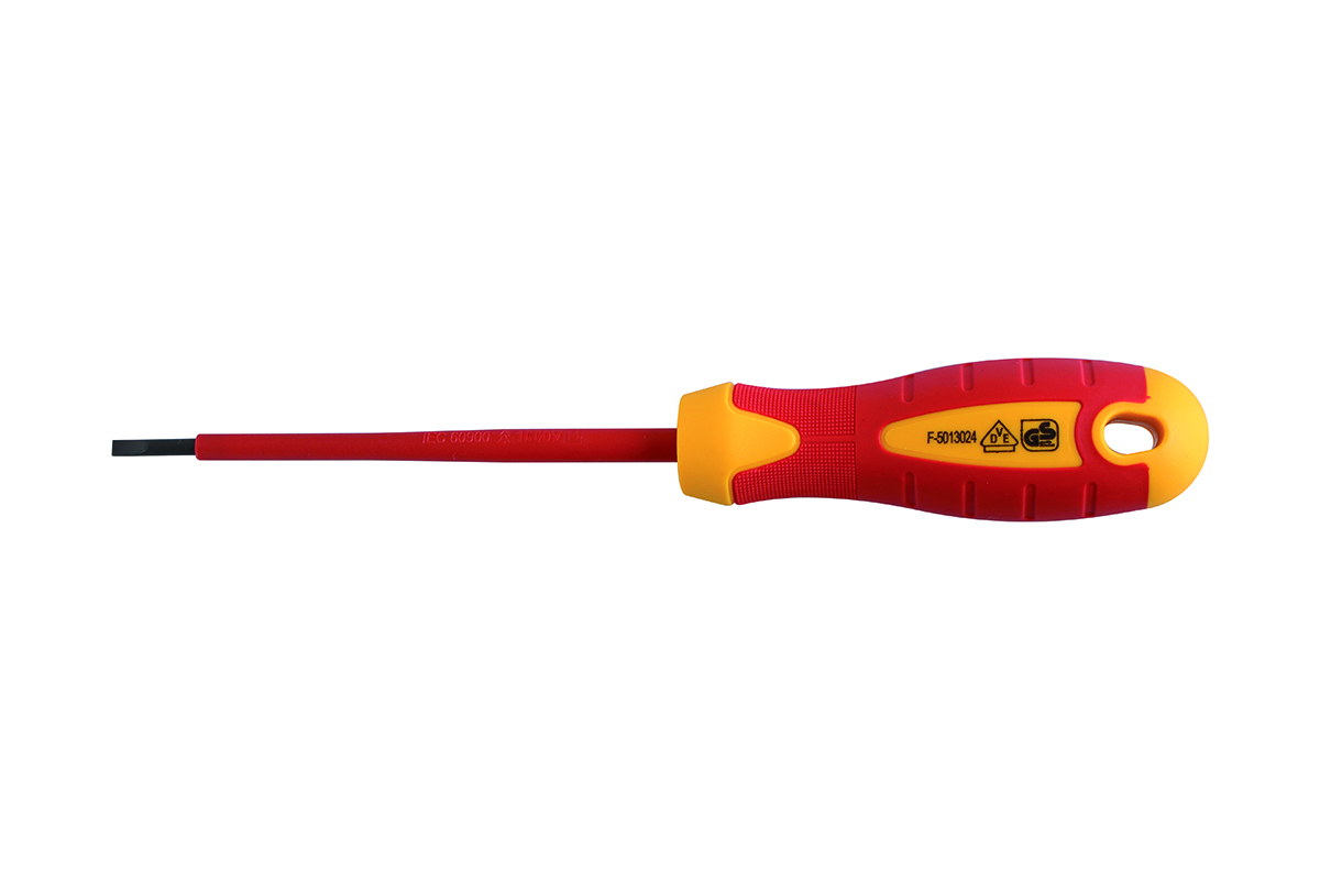 Plochý šroubovák 1000 V HOGERT Velikost 1000 V šroubováku: 2,5x75 mm