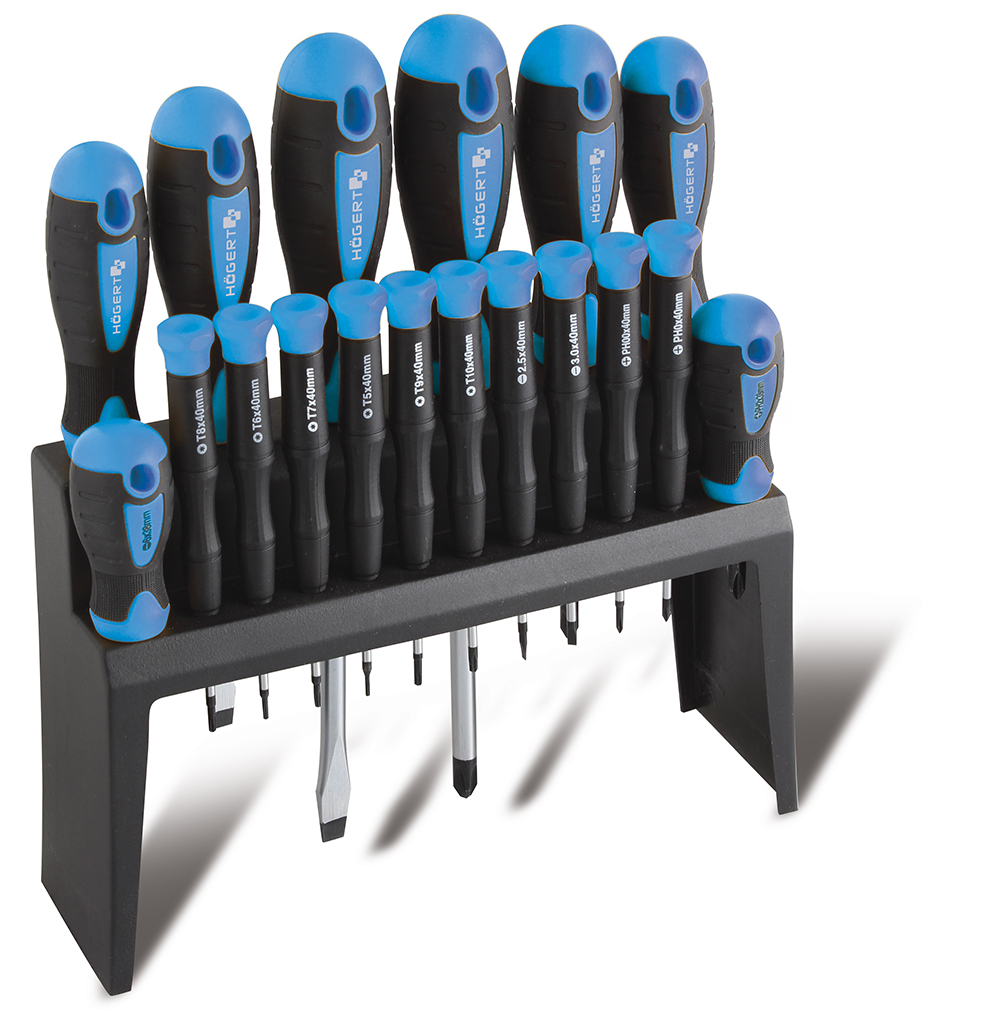 Sada 18 ks šroubováků HOGERT HT1S098