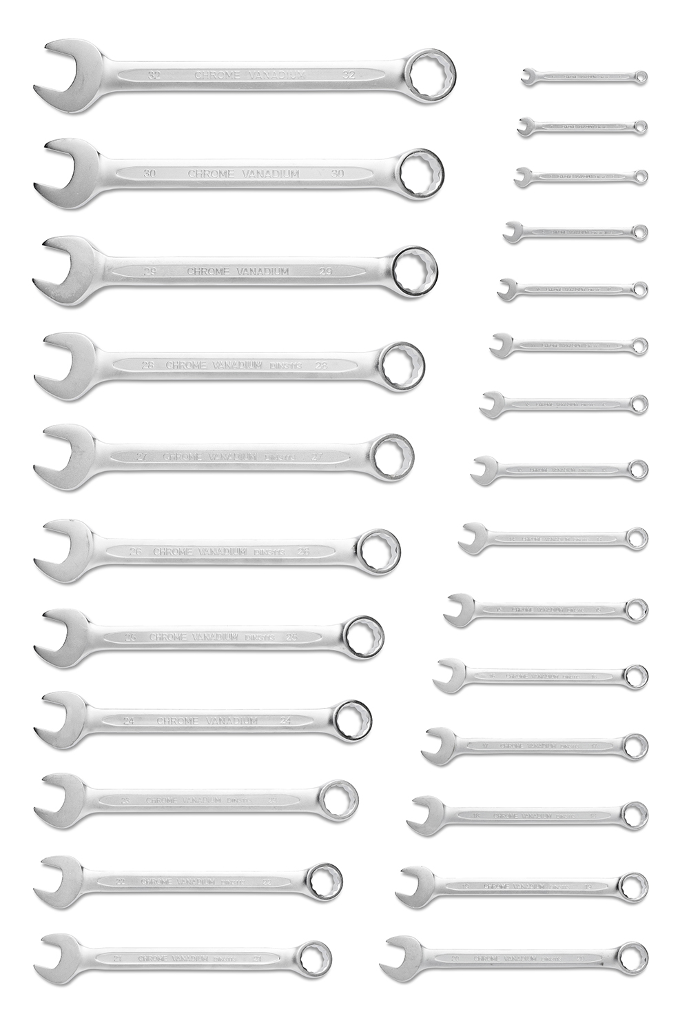 Sada kombinovaných klíčů HOGERT HT1W496