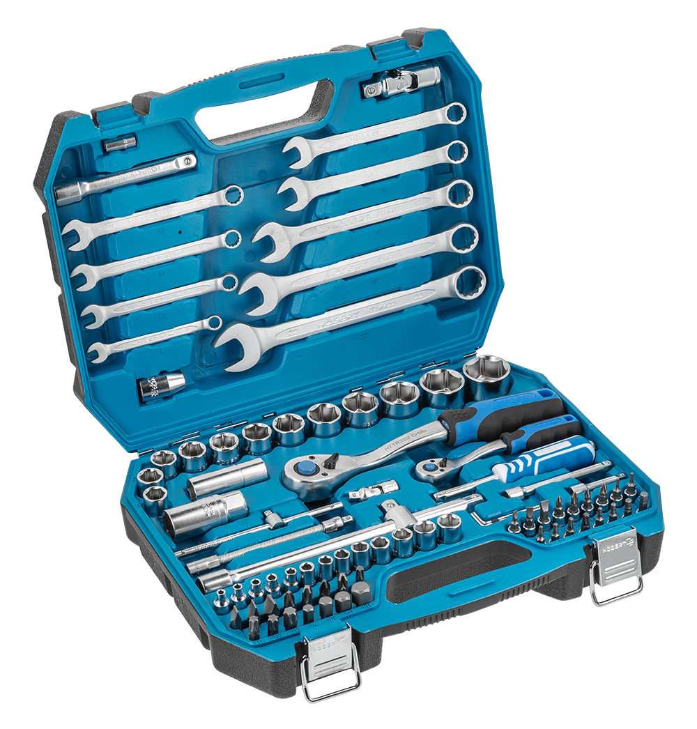 Sada nářadí HOGERT HT1R425 kufr 85 ks