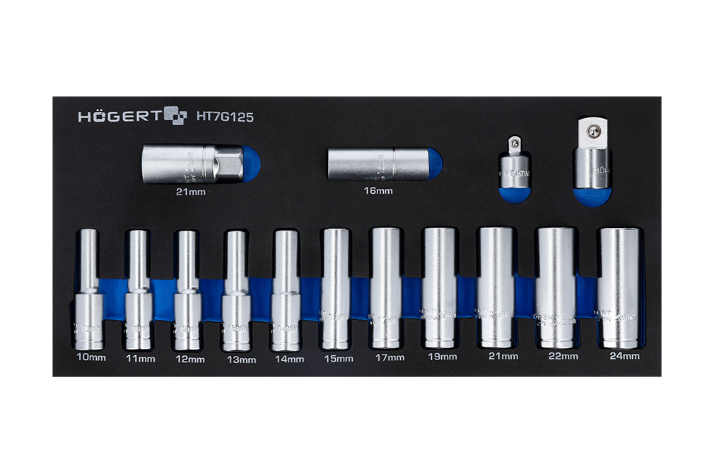 Sada násadek s adaptéry HOGERT HT7G125 14 ks