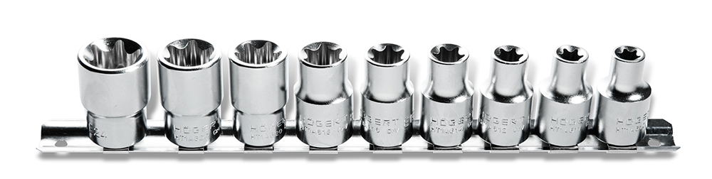 Sada nástrčných klíčů TORX HOGERT HT1A880