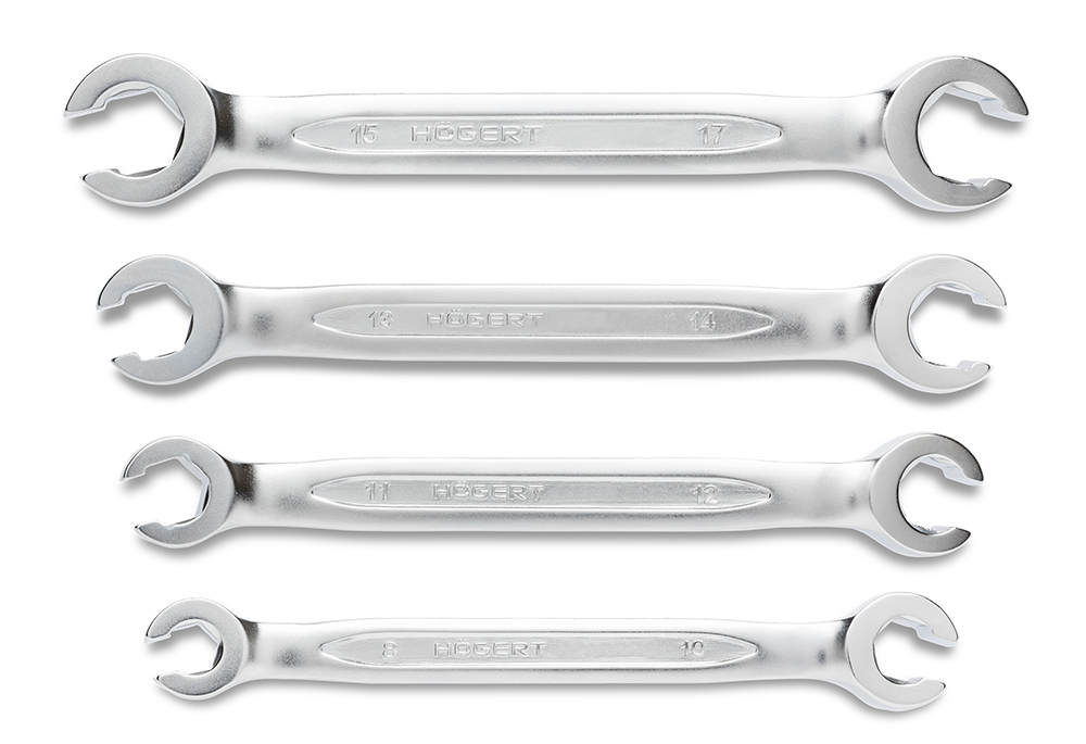 Sada očkových napůl otevřených klíčů HOGERT HT1W730