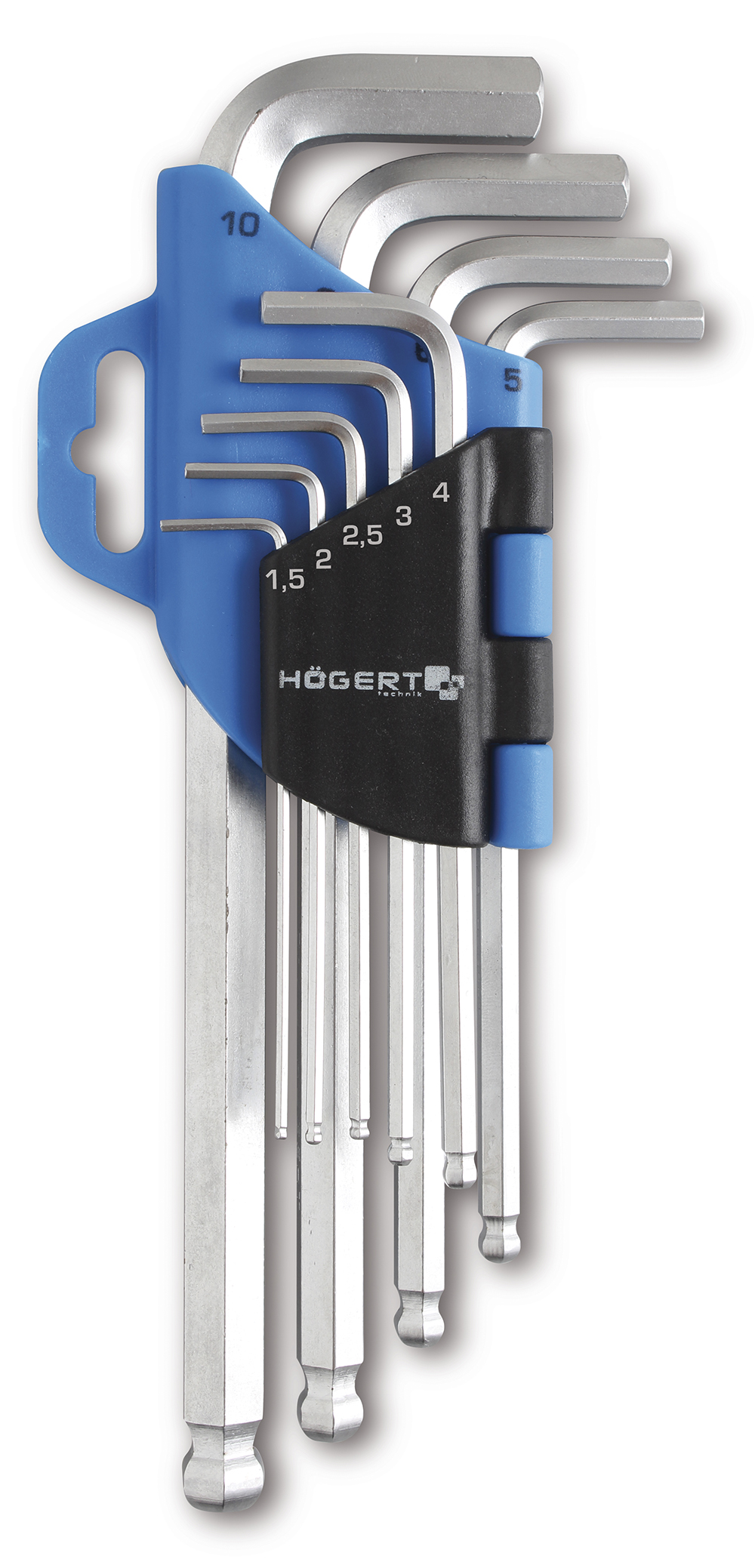 Sada šestihranných klíčů HOGERT HT1W804