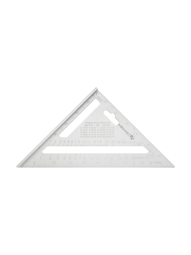 Levně Tesařský trojúhelník 185 mm HOGERT HT4M216