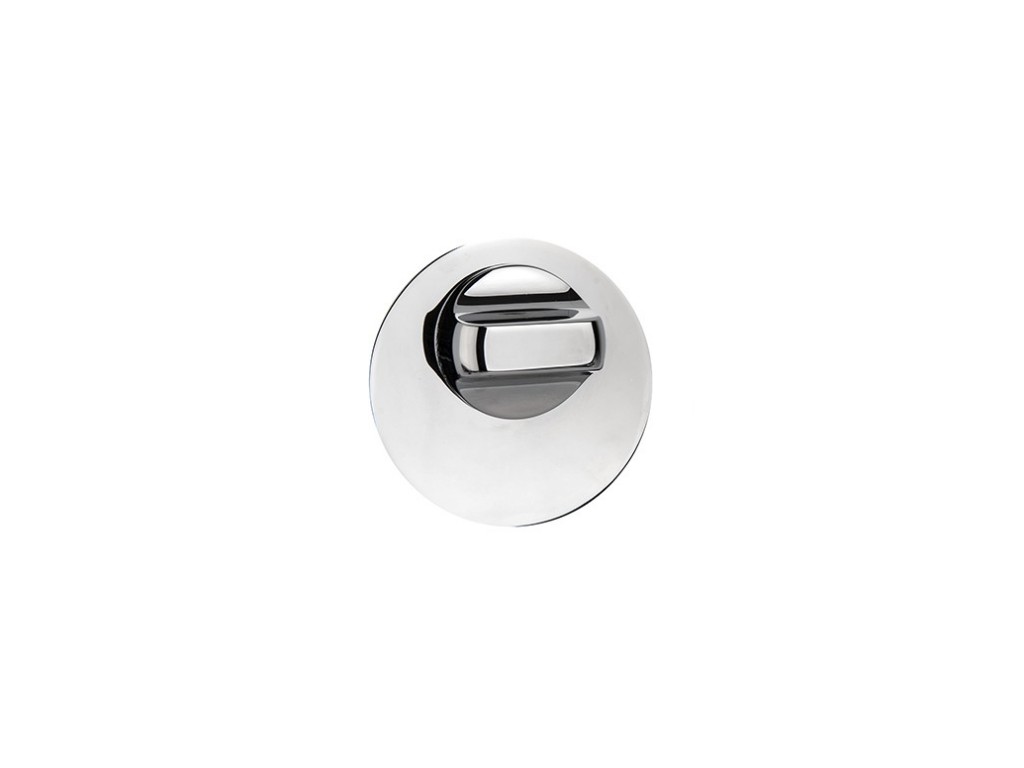 Levně In-Design Dveřní klika Avanti černá/chrom lesk Provedení kliky: vč. rozety WC