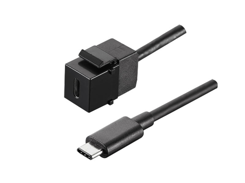Levně BACHMANN Modulová spojka Keystone USB-C 3.1 - 917.121