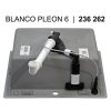 Blanco PLEON 6 InFino Silgranit bílá soft s excentrem