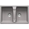 Blanco LEXA 8 InFino Silgranit šedá vulkánoboustranný s excentrem