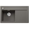 Blanco ZENAR 45 S InFino Silgranit šedá vulkán dřez vlevo s excentrem bez příslušenství