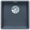 Granitový dřez Blanco SUBLINE 400 F montáž do roviny InFino šedá skála 523495