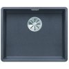 Granitový dřez Blanco SUBLINE 500 F montáž do roviny InFino šedá skála 523533
