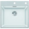 Granitový dřez Blanco SUBLINE 500 IF/A SteelFrame InFino bílá s excentrem 524112