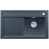 Granitový dřez Blanco ZENAR 45 S InFino šedá skála dřez vpravo s excentrem 523785
