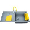 Blanco SITY XL 6 S InFino Silgranit aluminium dřez vpravo přísl. lemon