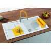 Blanco SITY XL 6 S InFino Silgranit aluminium dřez vpravo přísl. lemon