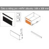 Celo pro vnitrni zasuvku AXIS PRO 168 a 200 mm