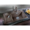 Granitový dřez Blanco ZENAR XL 6 S Compact InFino šedá skála dřez vpravo s excentrem 523775