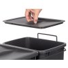 Odpadkový koš s integrovaným výsuvem 2x35 L - antracit detail 4