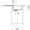 tectonite drez Franke S2D 611 78 druhy rozmer
