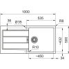 tectonite drez Franke S2D 611 100 prvni rozmer