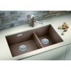 Granitový dřez Blanco SUBLINE 430/270 U InFino antracit 523151
