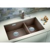Granitový dřez Blanco SUBLINE 430/270 U InFino tartufo 523158
