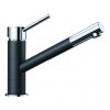 Kuchyňská vodovodní baterie Blanco KANO HD silgranit antracit/chrom lesk 525028