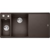 Blanco AXIA III 6 S-F InFino Silgranit káva dřev.kráj.deska dřez vlevo s exc.