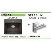 15048 set legra 6 antracit kano s chrom