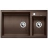 Granitový dřez Blanco METRA 9 kávová dřez vlevo 515050