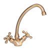 124403 kuchynska vodovodni baterie sinks retro 1000 bronz