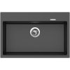 Granitový dřez Sinks MAXIMO 780 Metalblack