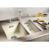 Granitový dřez Blanco SUBLINE 320-U tartufo s excentrem 517427